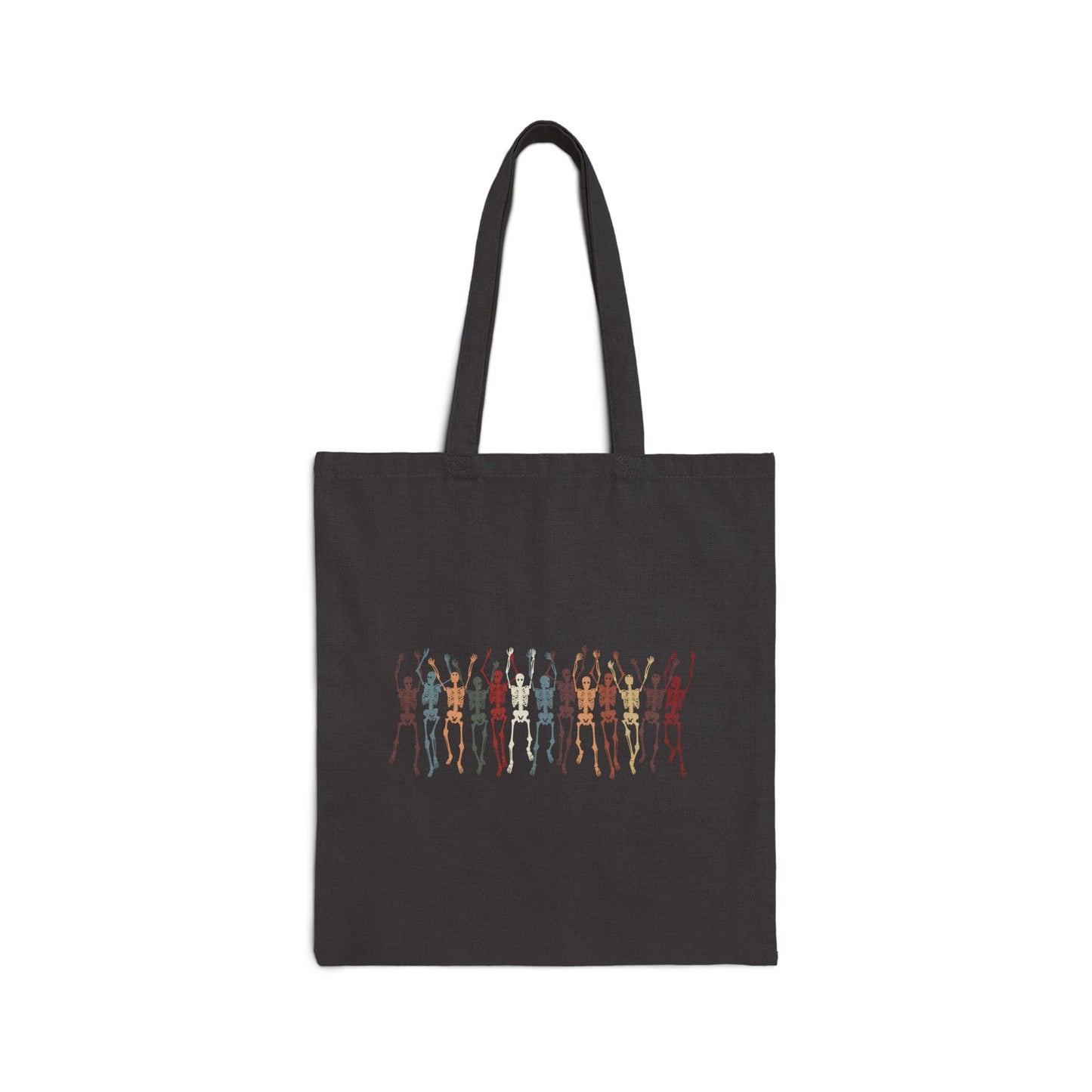 Dancing Skeletons Canvas Tote Bag