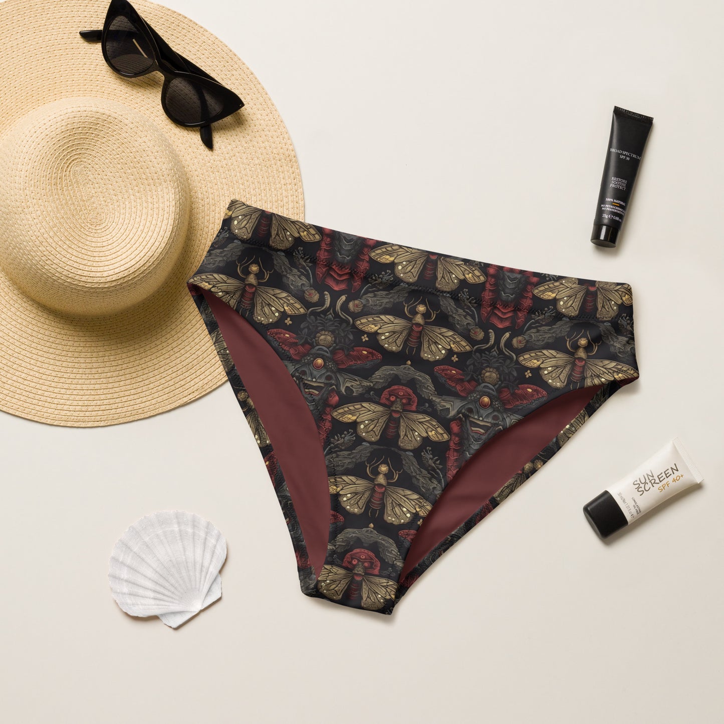 Moth bikini bottom