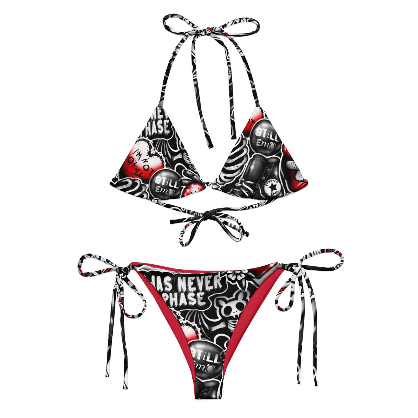 Emo string bikini