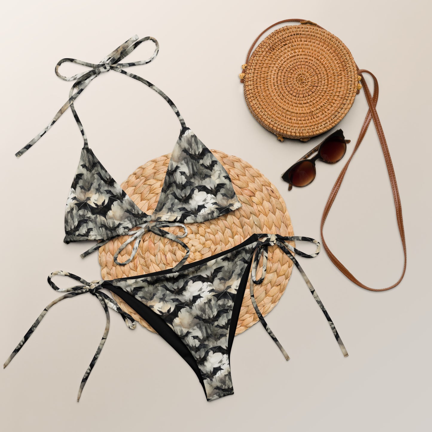Bats string bikini