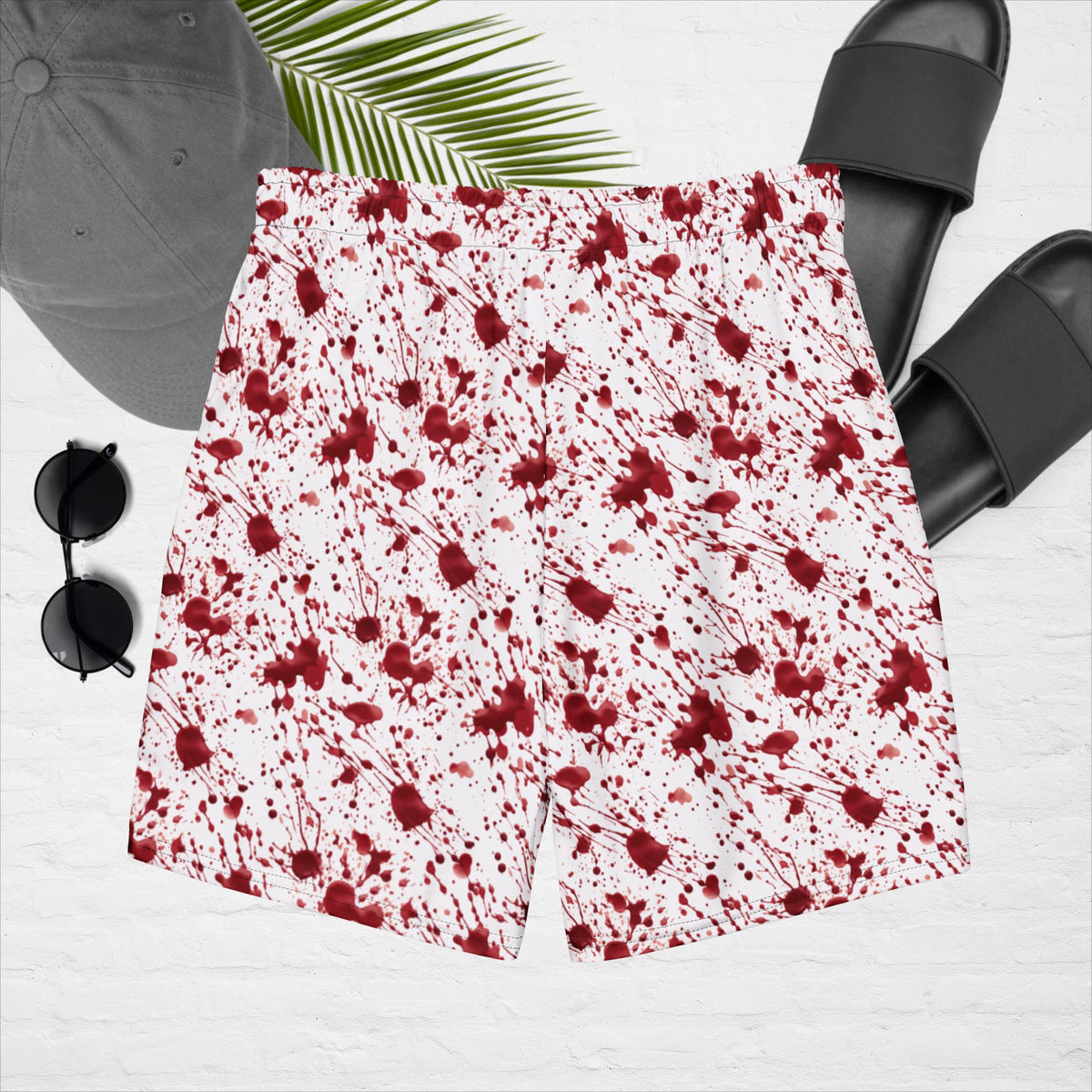 Blood Splatter swim trunks