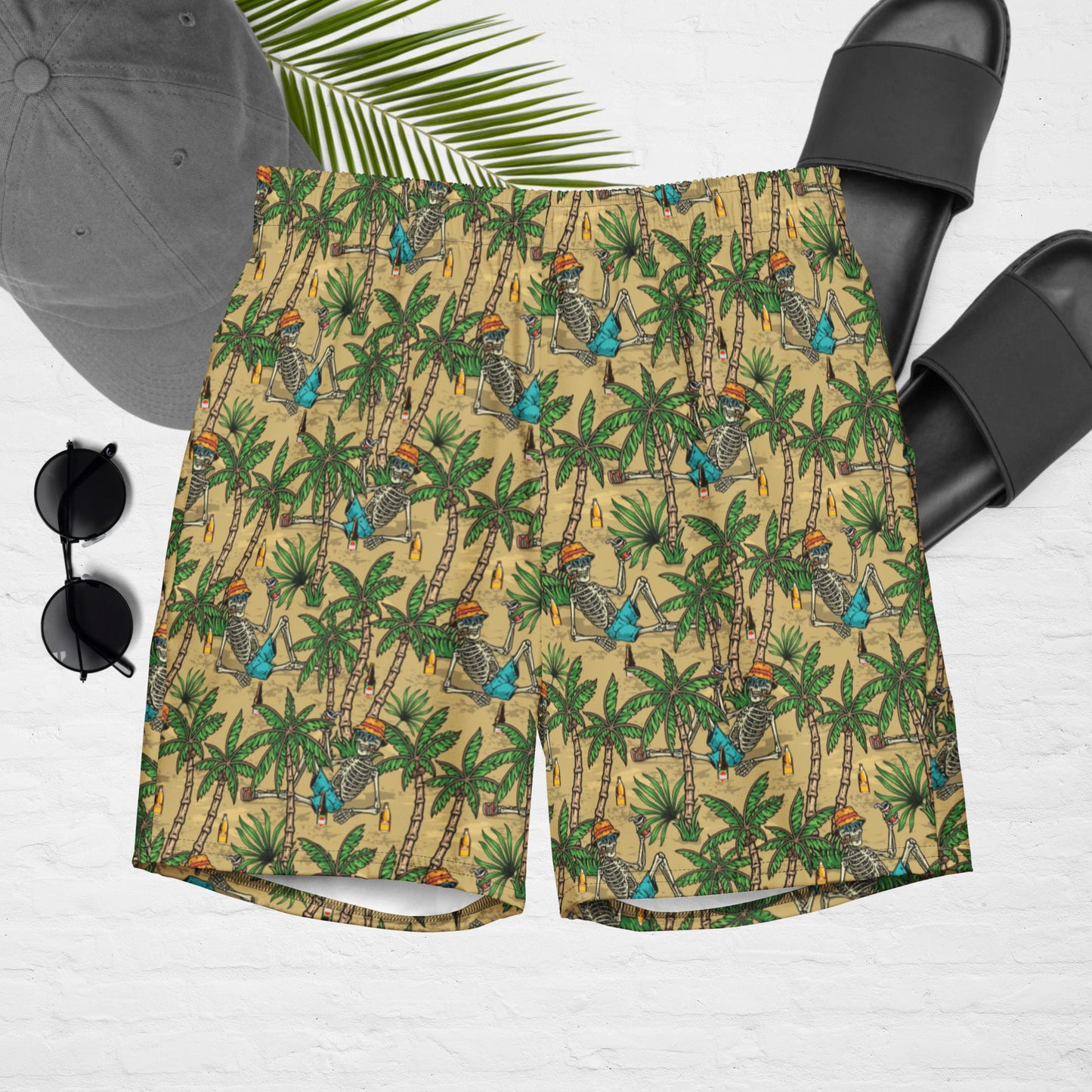 Beach Skeletons Men's swim trunks