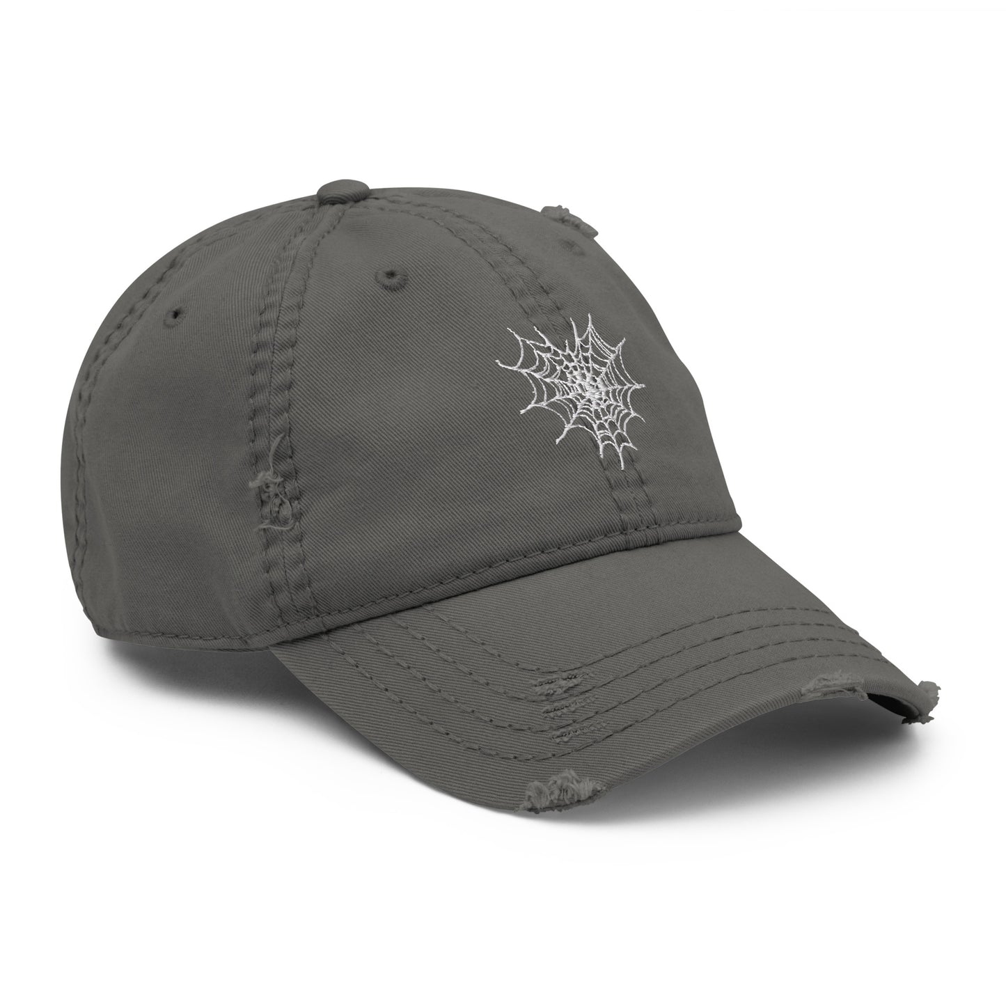 Spiderweb Love Distressed Hat