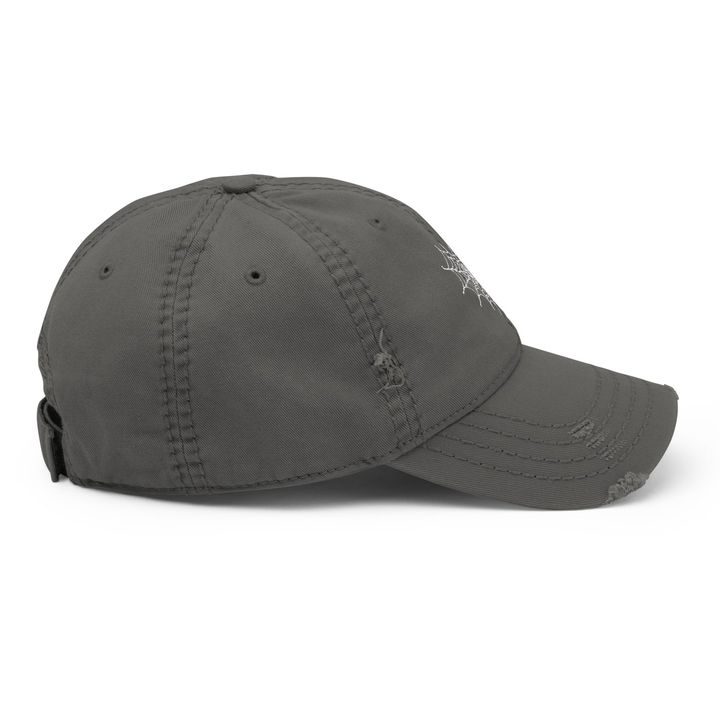 Spiderweb Love Distressed Hat