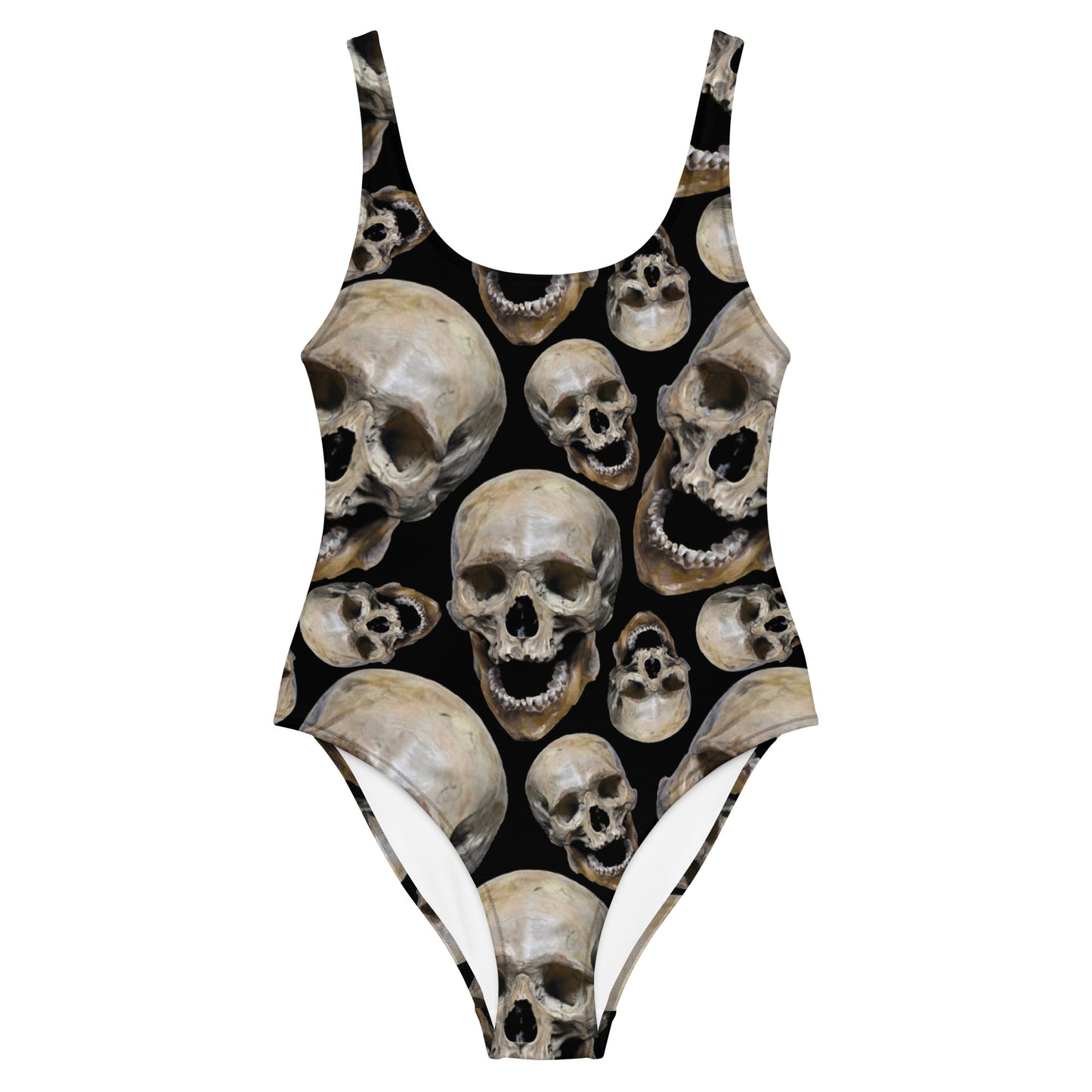 Skull One-Piece Swimsuit