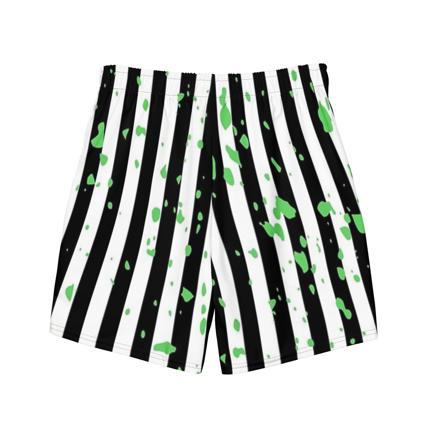 Beetlejuice Inspired swim trunks