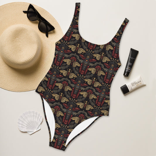 Moth One-Piece Swimsuit