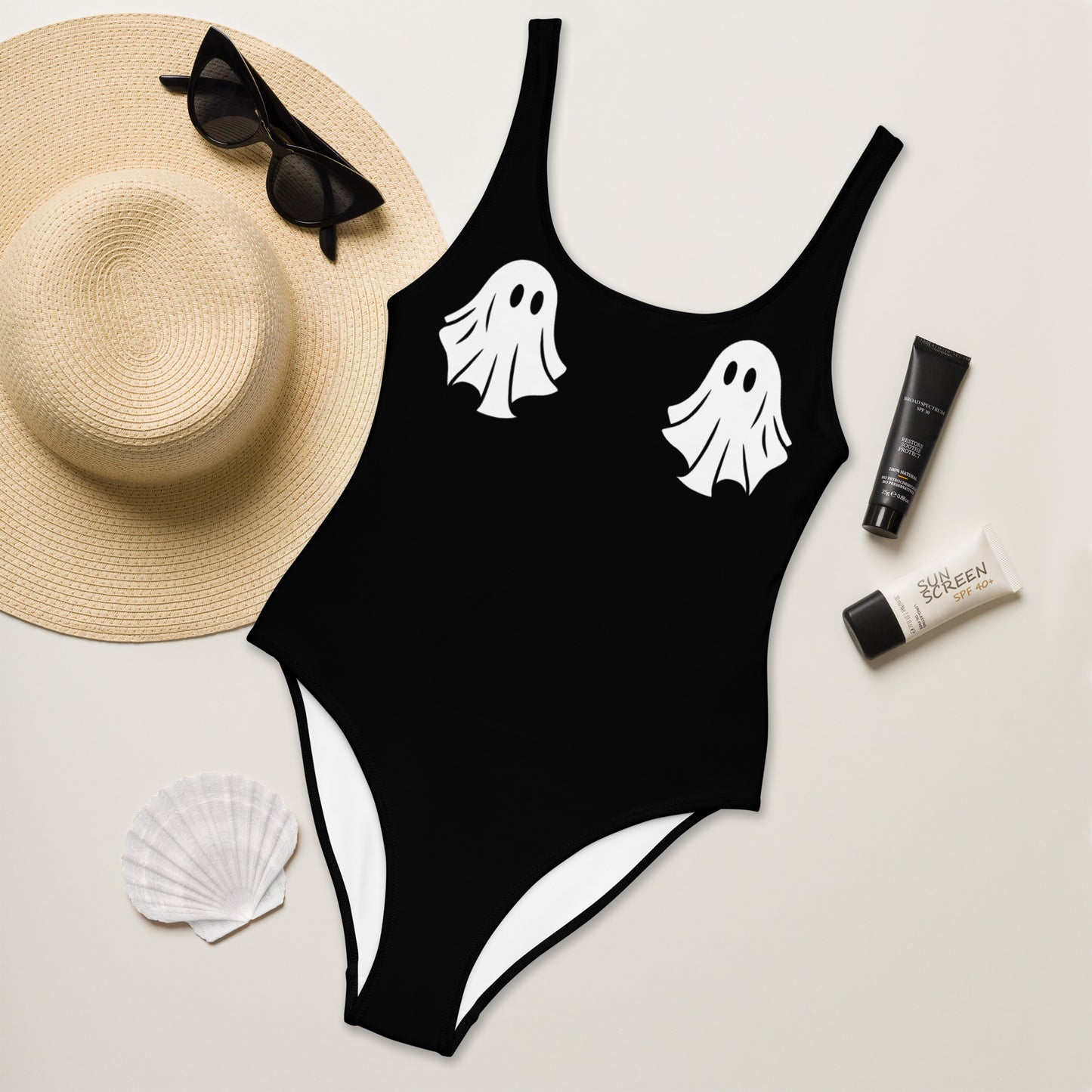 Boo-bies One-Piece Swimsuit