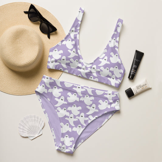 Ghosts high-waisted bikini