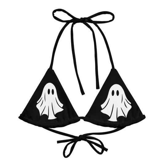 Boo-bies string bikini top