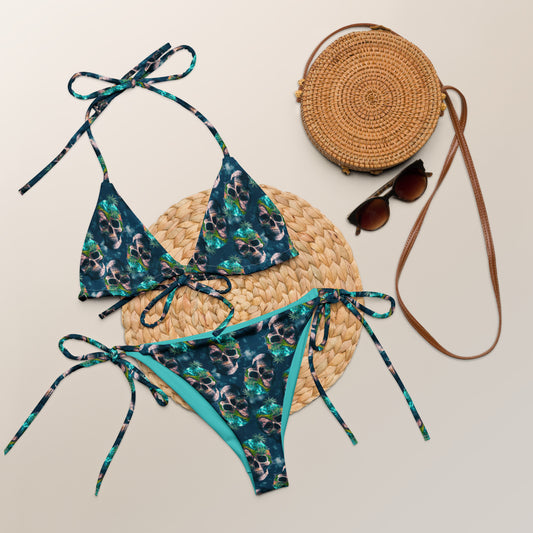 Island Skull string bikini