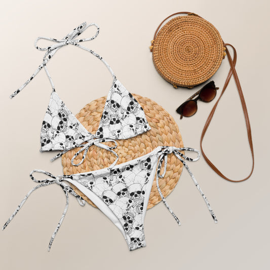 Skull string bikini