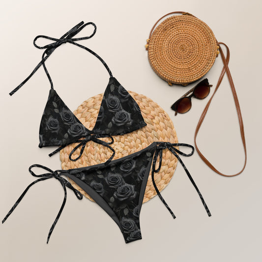 Black Rose string bikini