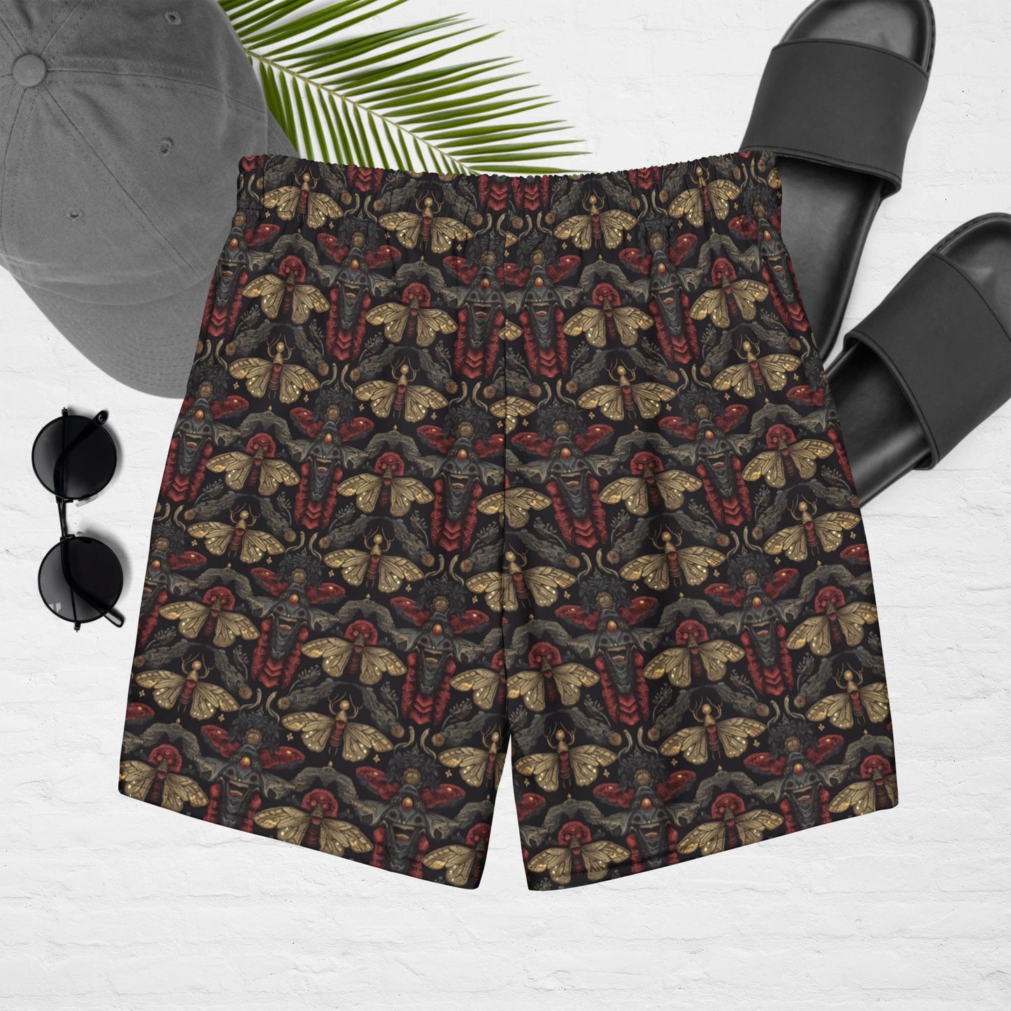 Moth swim trunks