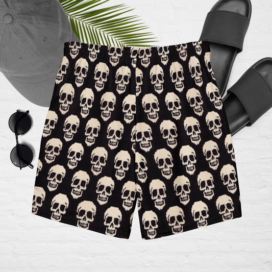 Skull swim trunks