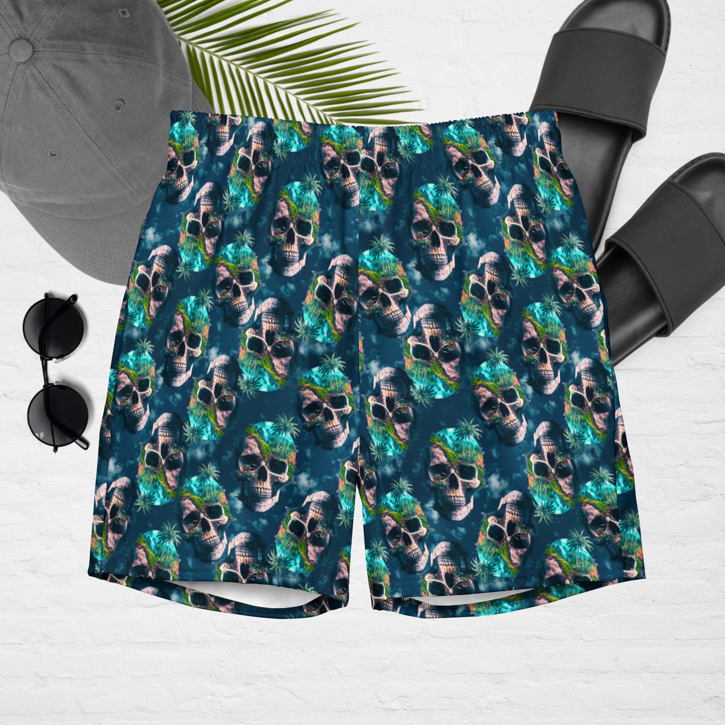 Island Skull swim trunks