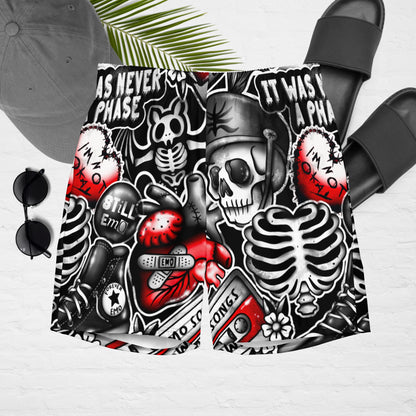 Emo swim trunks