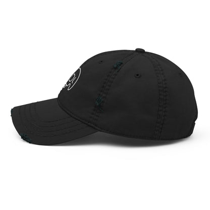 Skull Distressed Hat