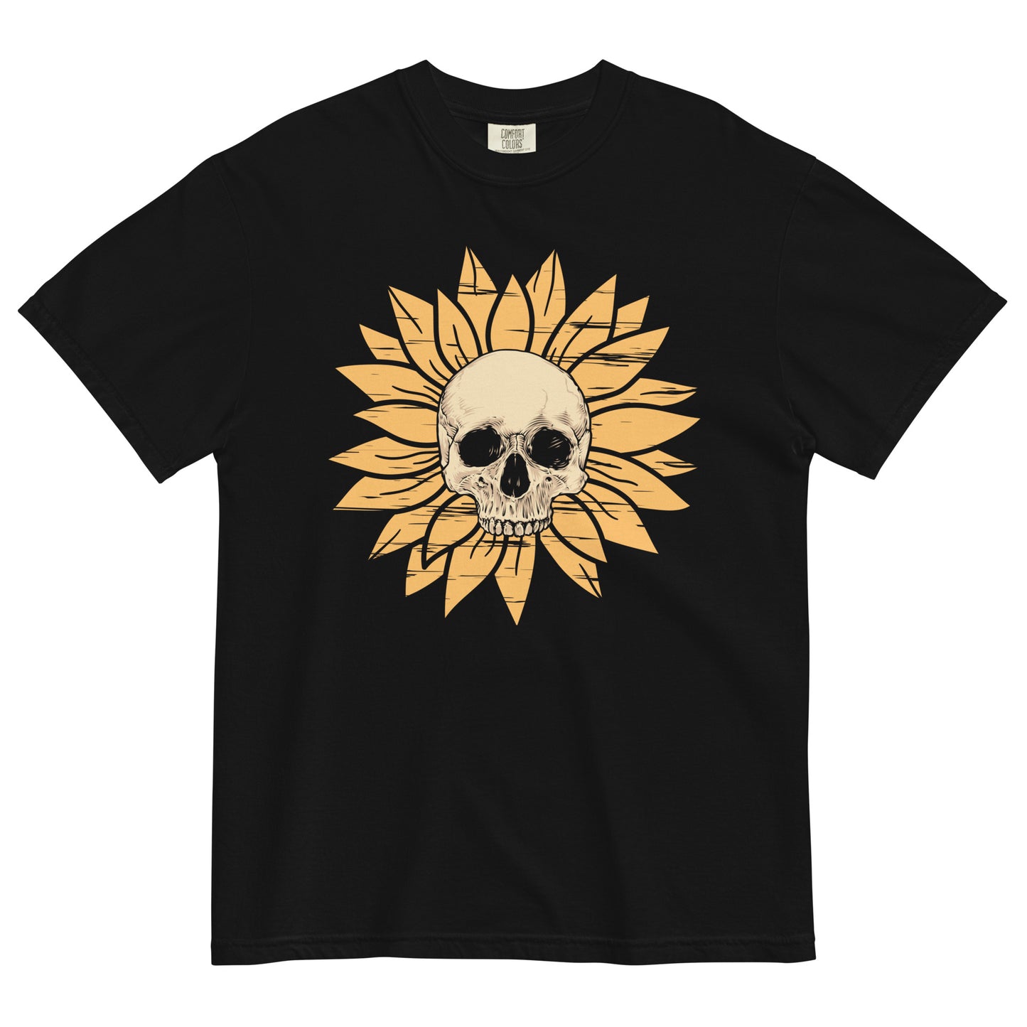 Sunflower Skull t-shirt