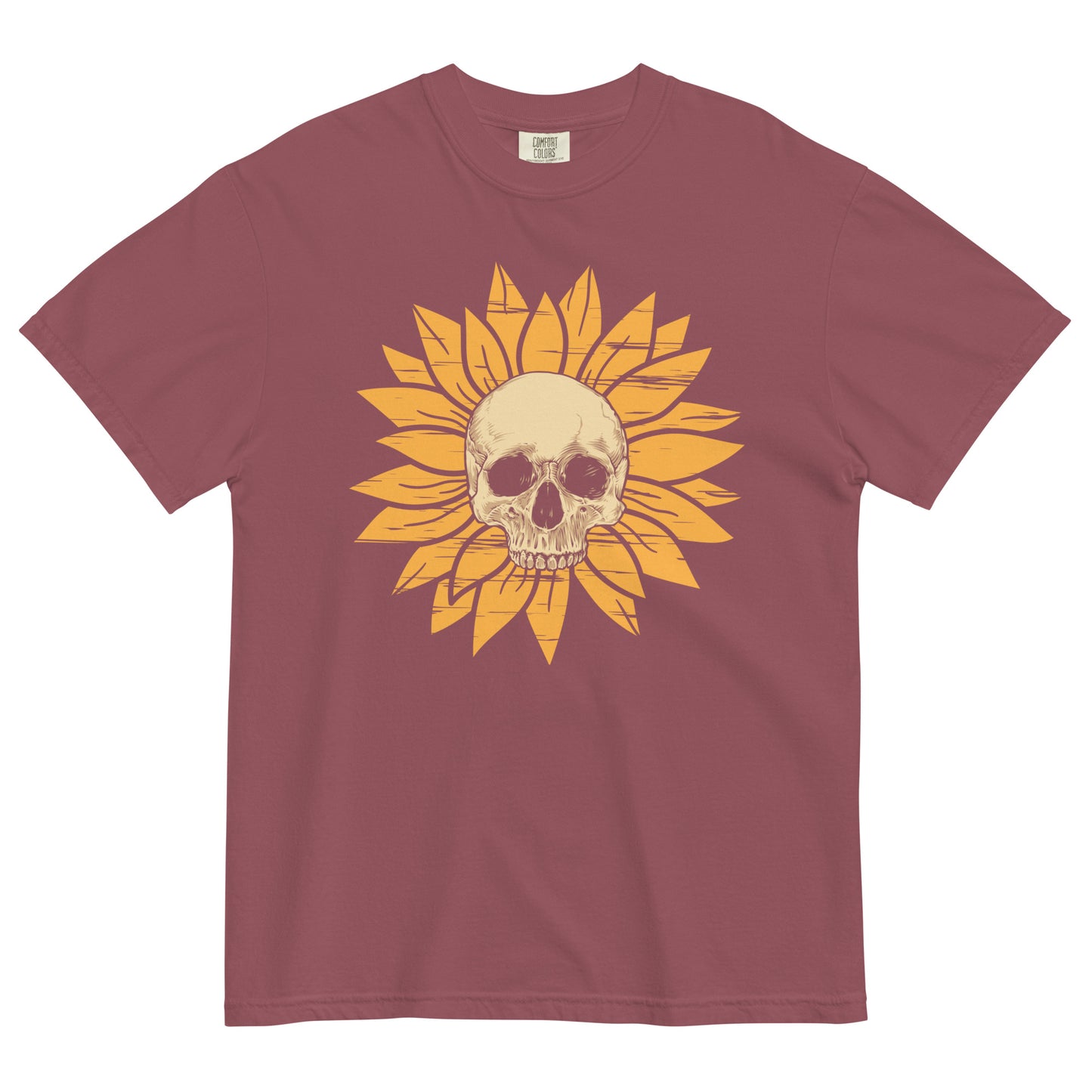 Sunflower Skull t-shirt