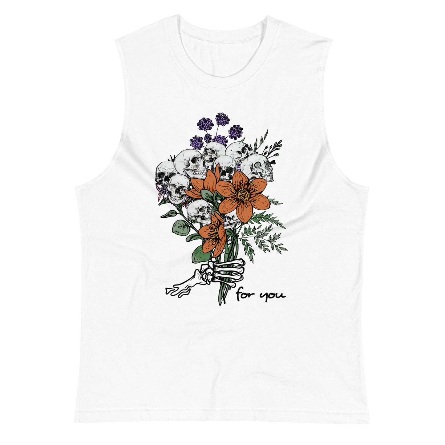 Deadly Bouquet Muscle Shirt