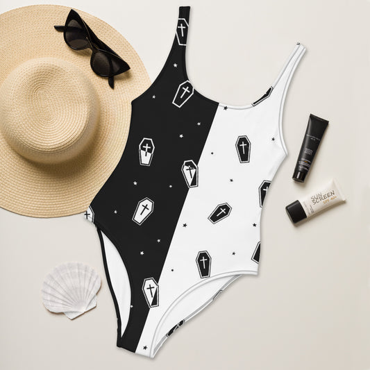 Coffin One-Piece Swimsuit